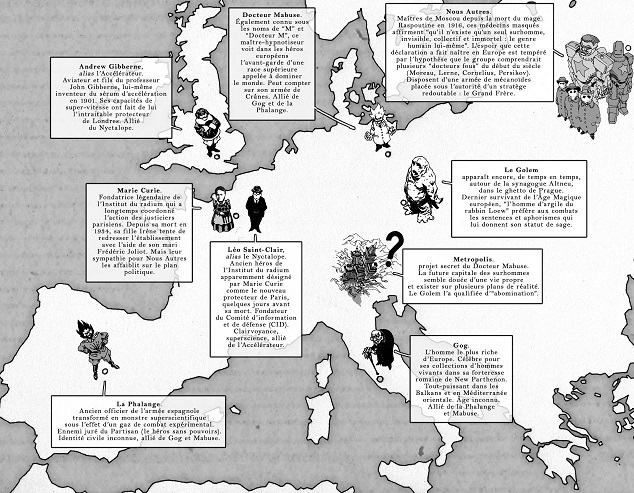 carte geopolitique d'europe brigade chimerique jeu de role
