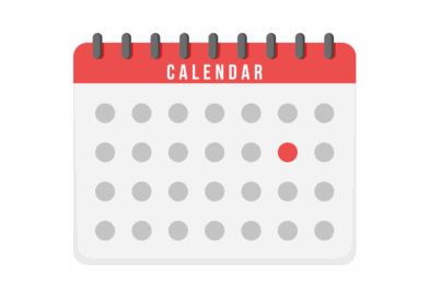 Calendrier des prochains événements